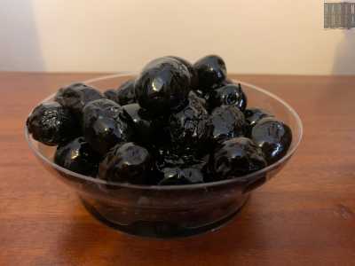 Le olive nere fritte